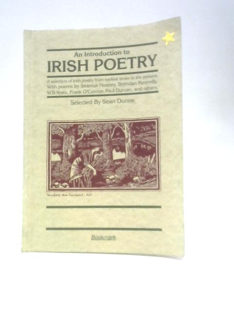 Introduction to Irish Poetry By Sean Dunne