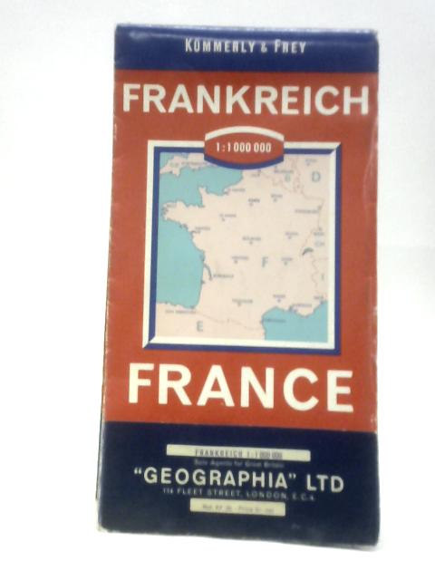 Frankreich France 1:1000000 By Unstated