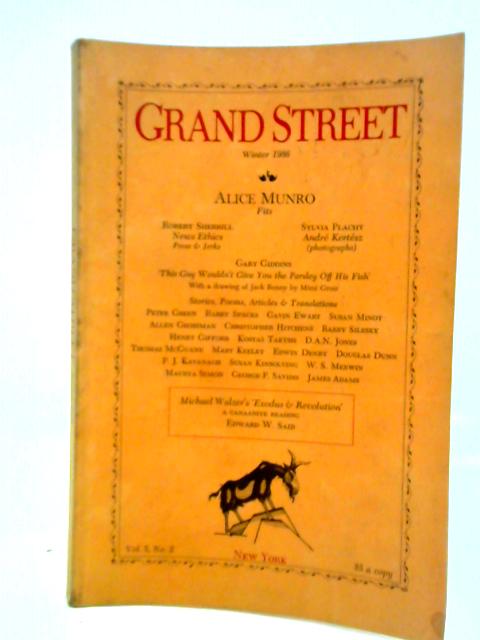 Grand Street. Winter 1986. Vol. 5, No. 2 By Various