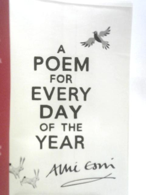 A Poem for Every Day of the Year von Allie Esiri