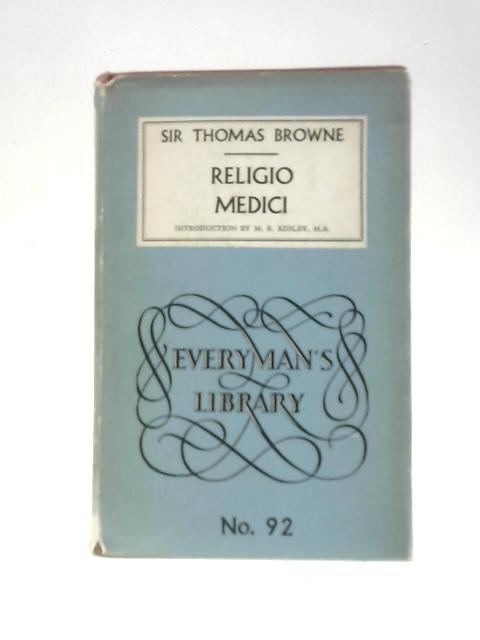 Religio Medici von Sir Thomas Browne