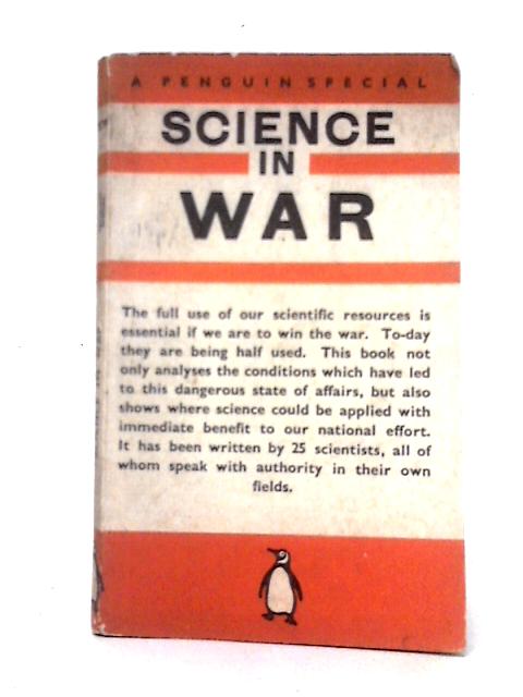 Science In War By Unstated