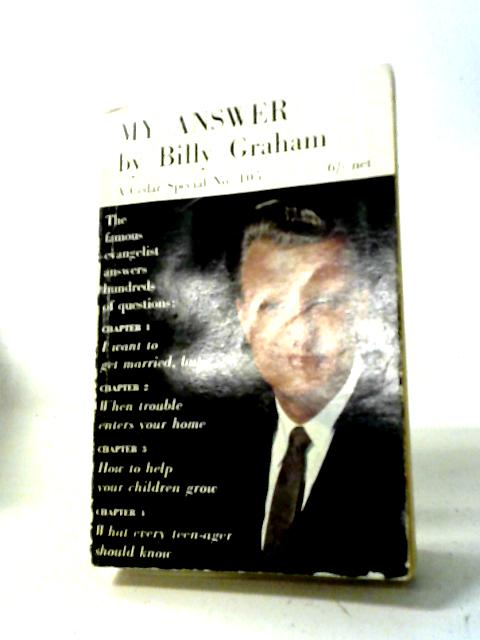 My Answer: Cedar Book No. 105 von Billy Graham