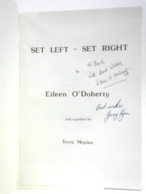 Set Left-Set Right By Eileen O'Doherty