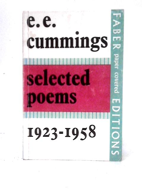 Selected Poems 1923-1958 By E. E. Cummings