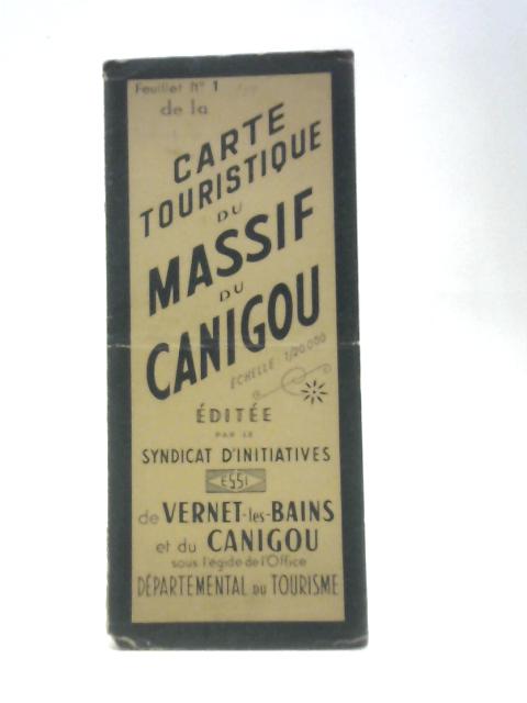 Carte Touristique du Massif du Canigou By Unstated
