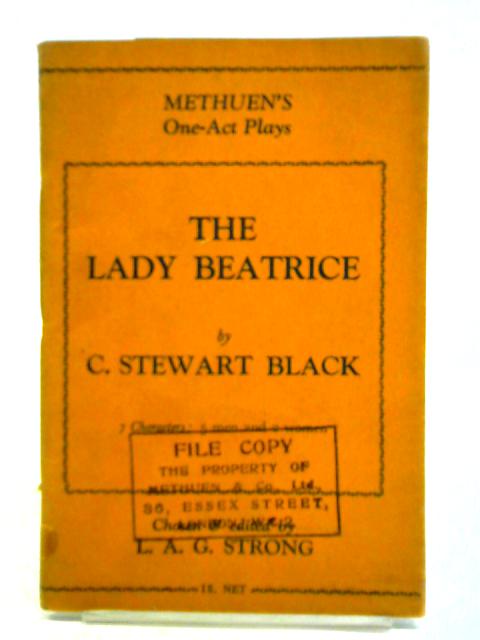 The Lady Beatrice By C. Stewart Black