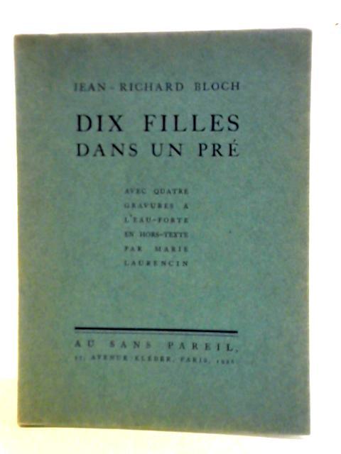Dix Filles Dans un Pre By Jean-Richard Bloch