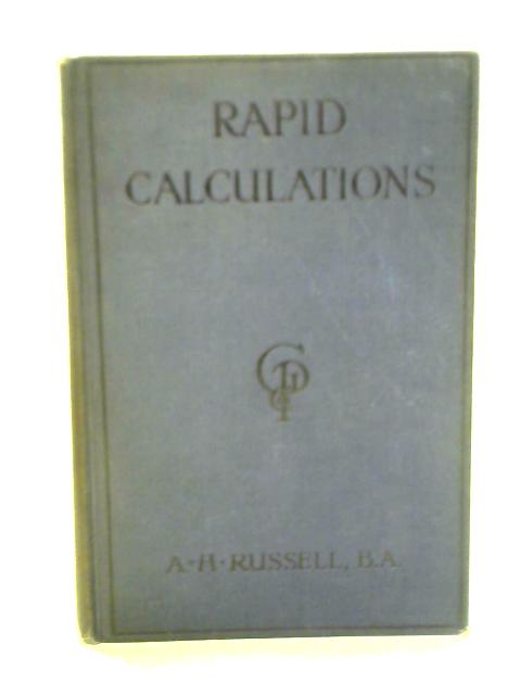 Rapid Calculations von A.H. Russell