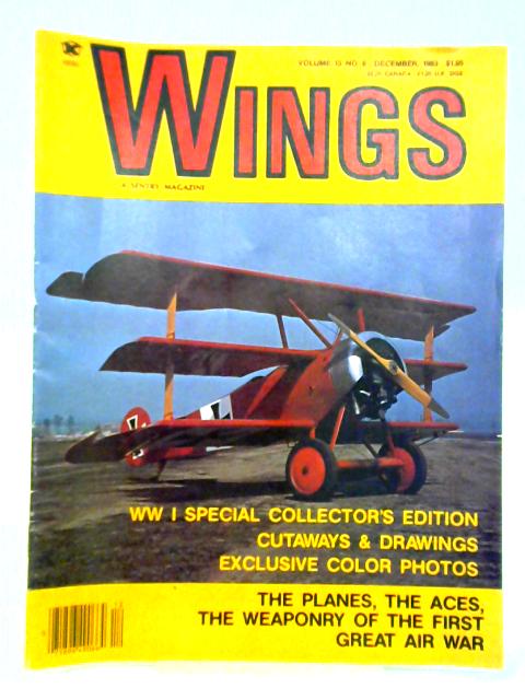 Wings Volume 13, No. 6, Dec von Unstated