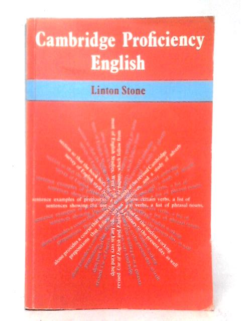 Cambridge Proficiency English By Linton Stone