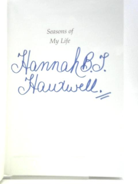 Seasons Of My Life von Hannah Hauxwell With Barry Cockcroft