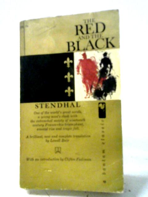 The Red And The Black, (A Bantam Classic) By Stendhal