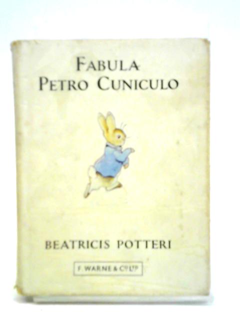 Fabula Petro Cuniculo von Beatricis Potteri