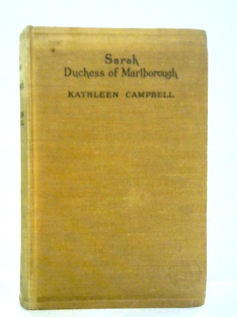 Sarah, Duchess Of Marlborough By Kathleen Campbell