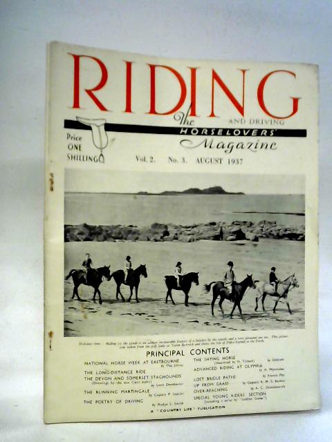Riding: The Horselovers' Magazine Vol. 2, No. 3