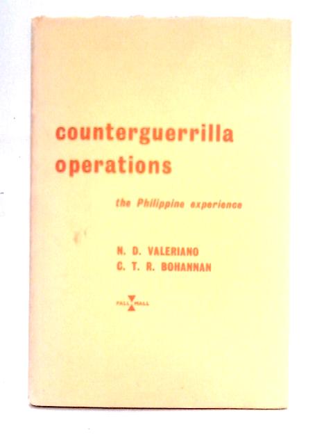 Counterguerrilla Operations By Napoleon D. Valeriano