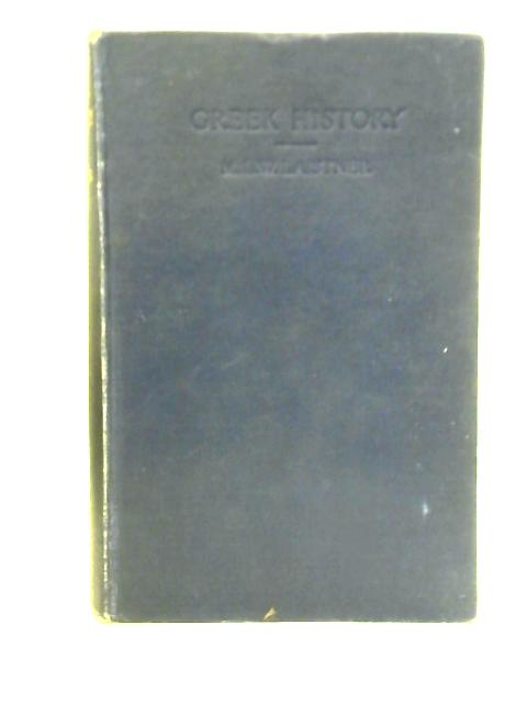 Greek History By M. L. W. Laistner