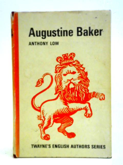 Augustine Baker By Anthony Low
