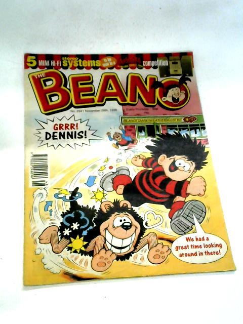 The Beano, #2941, November 28th, 1998