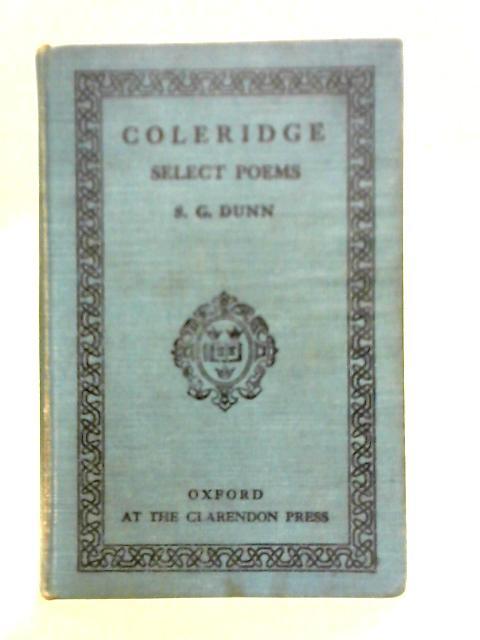 Coleridge: Select Poems By Samuel Taylor Coleridge