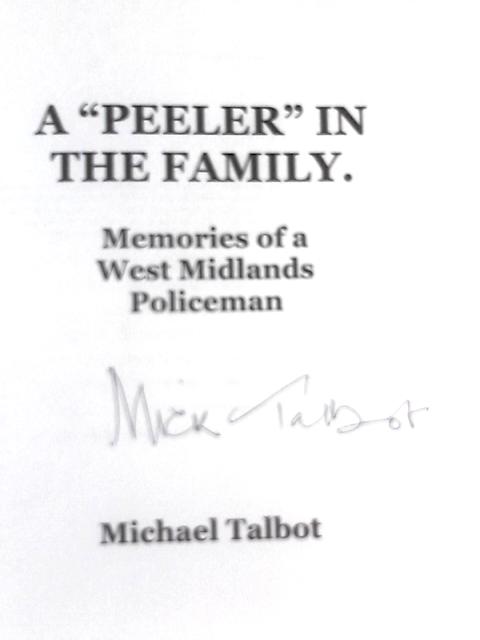 A Peeler in the Family par Michael Talbot