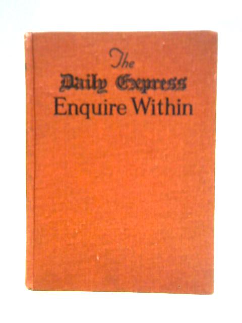 The Daily Express: Enquire within