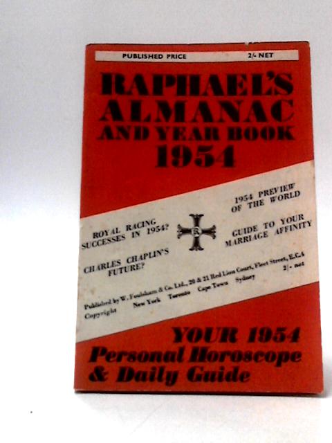 Raphael's Almanac For 1954 By Raphael