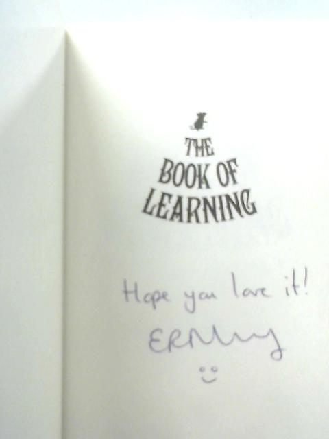 The Book of Learning By E.R. Murray