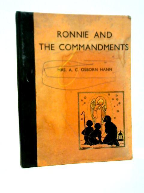 Ronnie And The Commandments By Mrs A. C. Osborn Hann