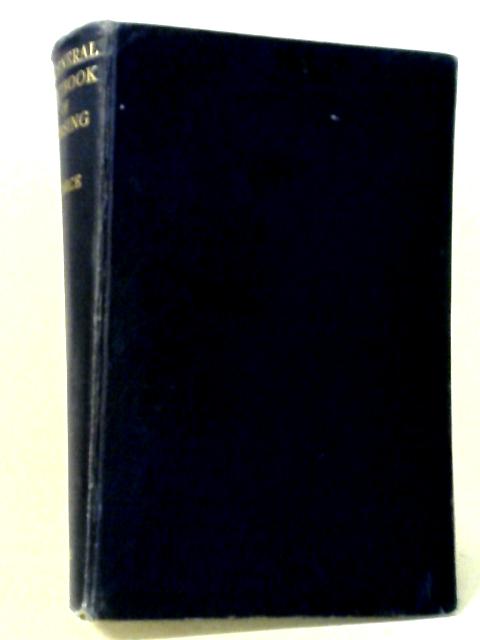A General Textbook Of Nursing: A Comprehensive Guide To The Final State Examinations By E C Pearce