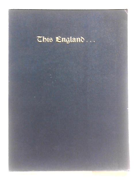 This England Vol. II By Unstated