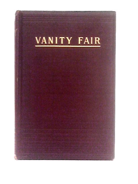 Vanity Fair By William Makepeace Thackeray