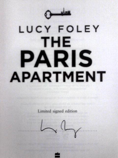 The Paris Apartment By Lucy Foley