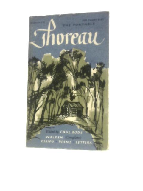 The Portable Thoreau By Carl Bode (Ed.)