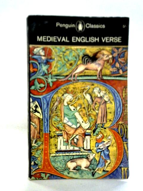 Medieval English Verse von Brian Stone