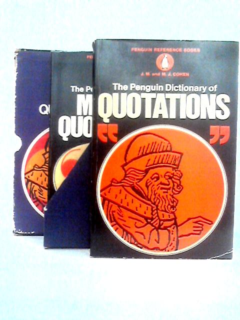 The Penguin Box Of Quotations By J. M. Cohen and M. J. cohen