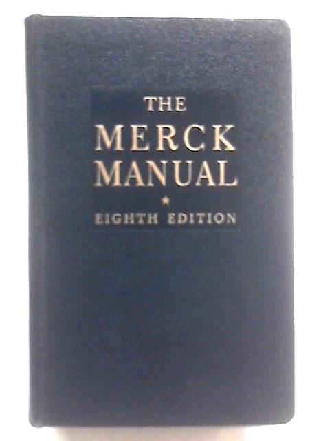 The Merck Manual of Diagnosis and Therapy par Unstated