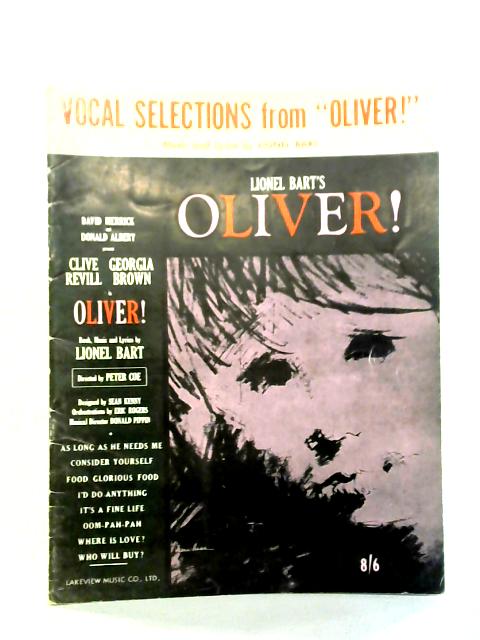 Vocal Selections from Oliver! By Lionel Bart