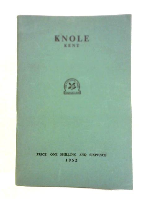 Knole, Kent By V. Sackville-West