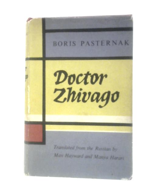 Doctor Zhivago By Boris Pasternak