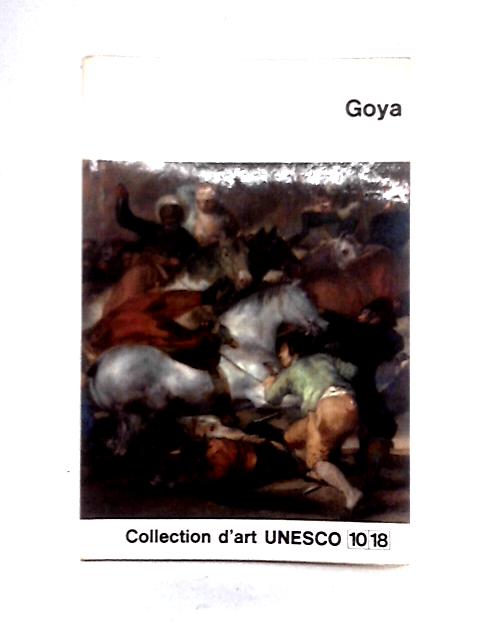 Goya By Enrique Lafuente Ferrari