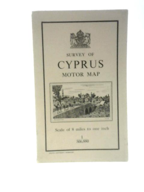 Survey of Cyprus Motor Map By Unstated