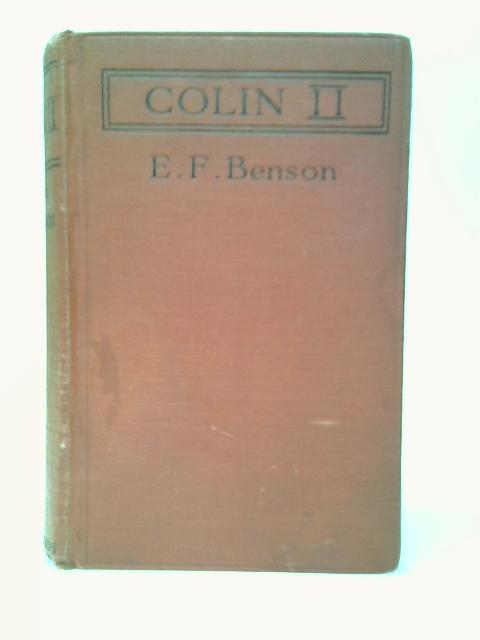 Colin II par E.F.Benson