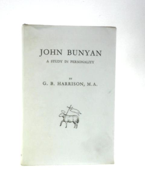 John Bunyan By G. B. Harrison