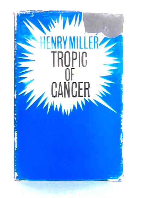 Tropic Of Cancer By Henry Miller