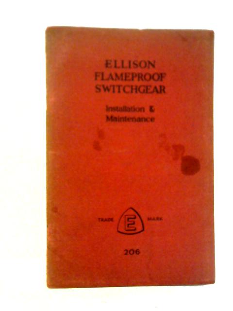 Ellison Flameproof Switchgear