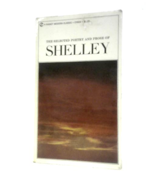 Percy Bysshe Shelley Selected Poetry By Percy Bysshe Shelley Harold Bloom (Ed.)