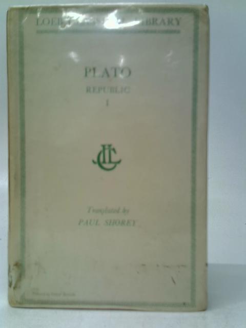Plato: The Republic Volume I, Books I-V By Plato