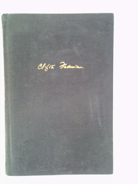 The Lifetime Reading Plan By Clifton Fadiman